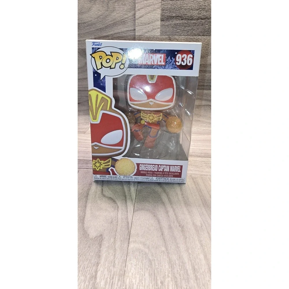 Funko Pop! Vinyl: Marvel - Gingerbread Captain Marvel #936